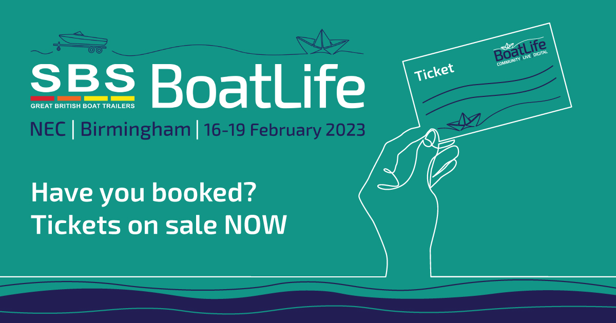 BOATLIFE entrance tickets banner