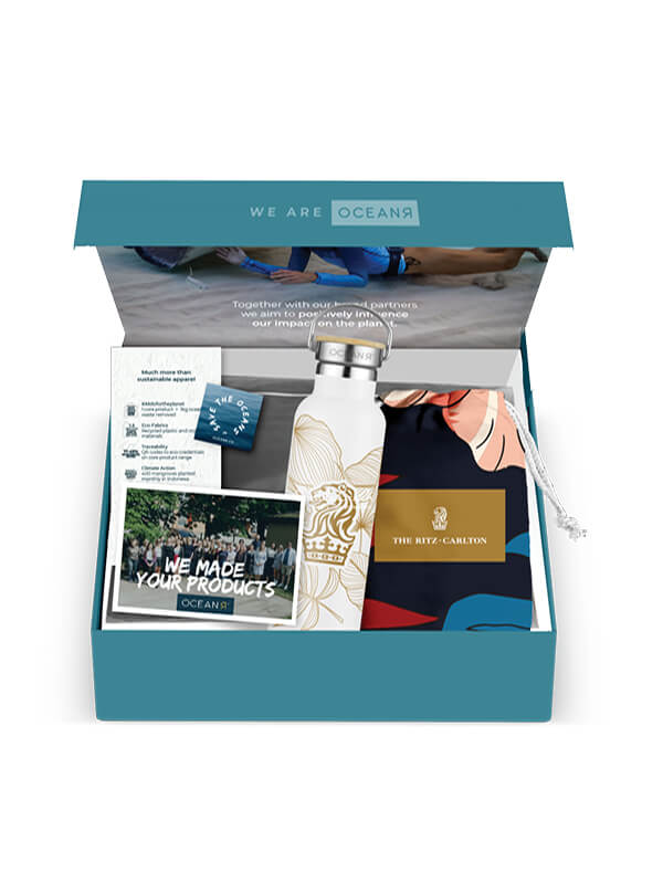 The Ritz Landing Page gift box